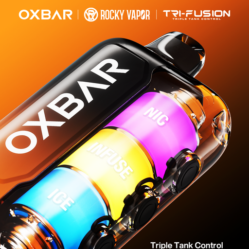 ROCKY VAPOR OXBAR TRI FUSION DISPOSABLE 30ML