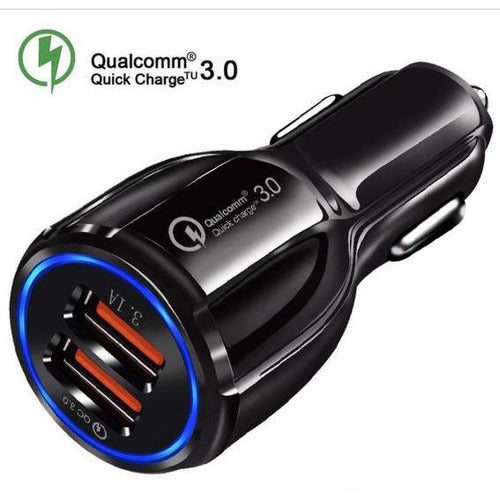 3.1A QUICK CHARGE USB CAR CHARGER