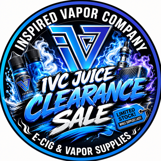 IVC E - LIQUID & LUXE CLEARANCE - variant_title - Nicotine Strength: option1_value - Inspired Vapor Company