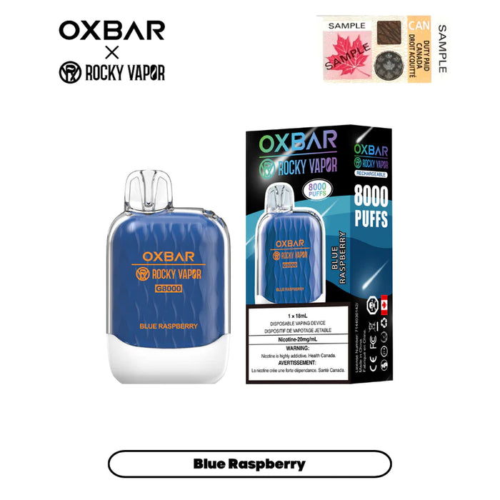 ROCKY VAPOR OXBAR X G-8000 (8000 puff)