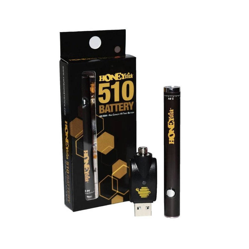 HONEYSTICK TWIST 510 BATTERY - variant_title - Nicotine Strength: option1_value - Inspired Vapor Company