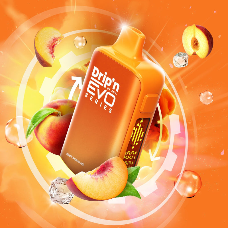 DRIP'N EVO DISPOSABLE (63K) - variant_title - Nicotine Strength: option1_value - Inspired Vapor Company