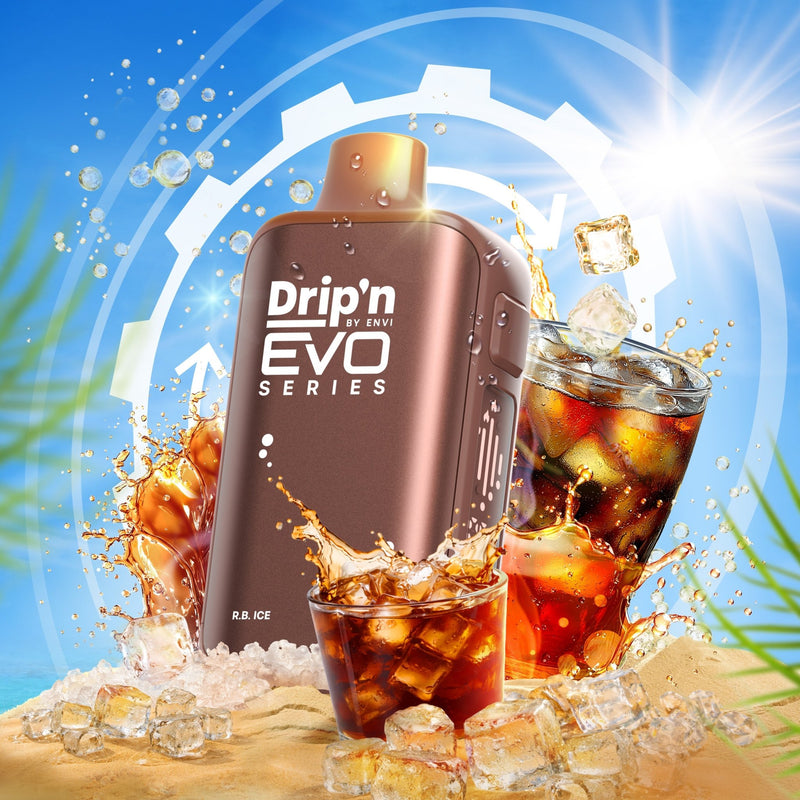 DRIP'N EVO DISPOSABLE (63K) - variant_title - Nicotine Strength: option1_value - Inspired Vapor Company