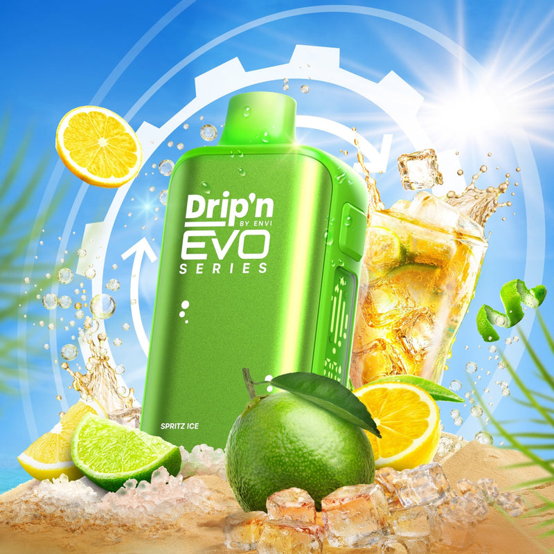 DRIP'N EVO DISPOSABLE (63K) - variant_title - Nicotine Strength: option1_value - Inspired Vapor Company