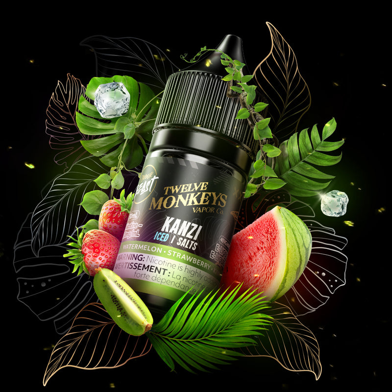 FLAVOUR BEAST X TWELVE MONKEYS SALT NIC (30ml) - variant_title - Nicotine Strength: option1_value - Inspired Vapor Company