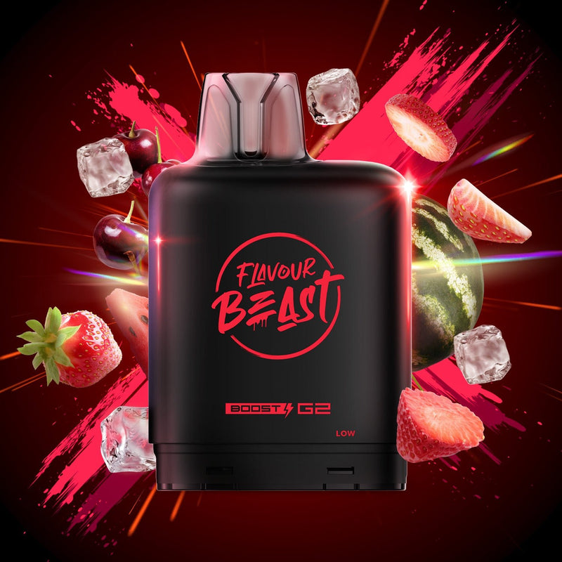 FLAVOUR BEAST LEVEL X BOOST POD (25K) - variant_title - Nicotine Strength: option1_value - Inspired Vapor Company