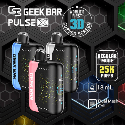 GEEK BAR PULSE X DISPOSABLE (25K) IVC GEEK BAR PULSE X DISPOSABLE (25K) IVC