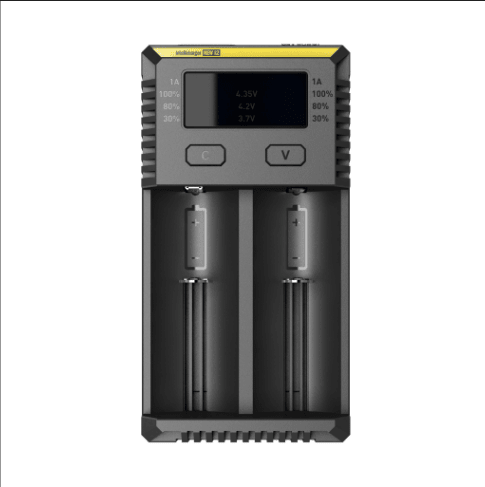 NITECORE I2 INTELLIGENT CHARGER - variant_title - Nicotine Strength: option1_value - Inspired Vapor Company
