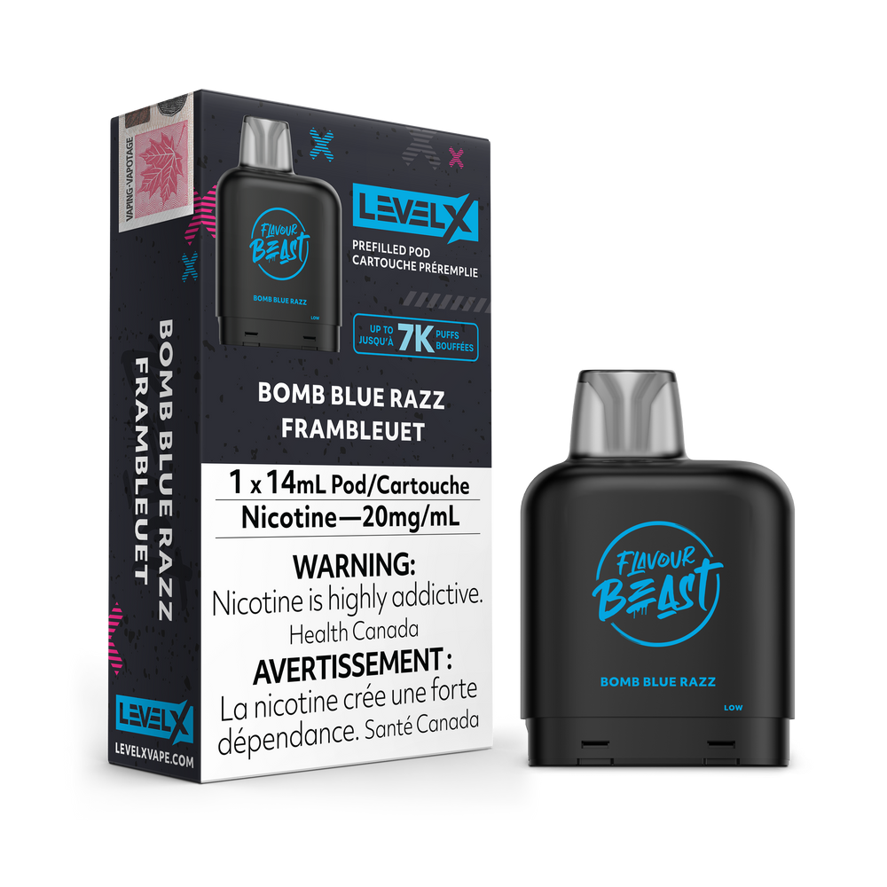 FLAVOUR BEAST LEVEL X PODS (7000 Puff) *LAST CALL*