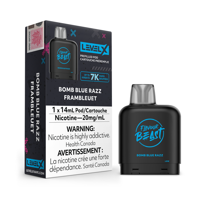FLAVOUR BEAST LEVEL X PODS (7000 Puff) *LAST CALL*