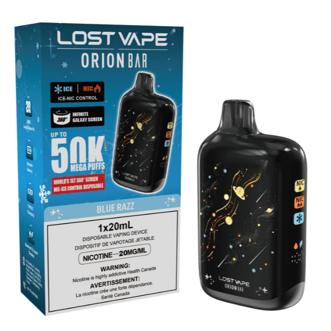 LOST VAPE ORIONBAR 50K DISPOSABLE - variant_title - Nicotine Strength: option1_value - Inspired Vapor Company