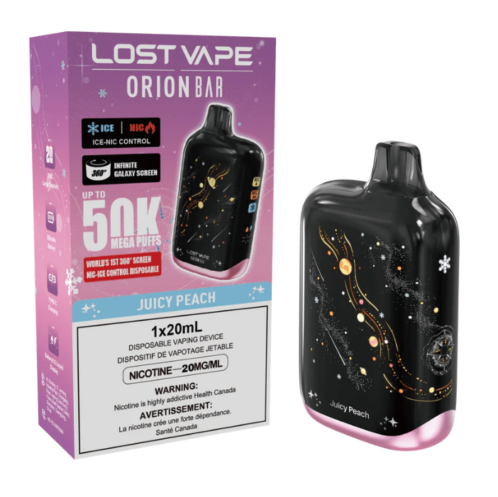 LOST VAPE ORIONBAR 50K DISPOSABLE - variant_title - Nicotine Strength: option1_value - Inspired Vapor Company