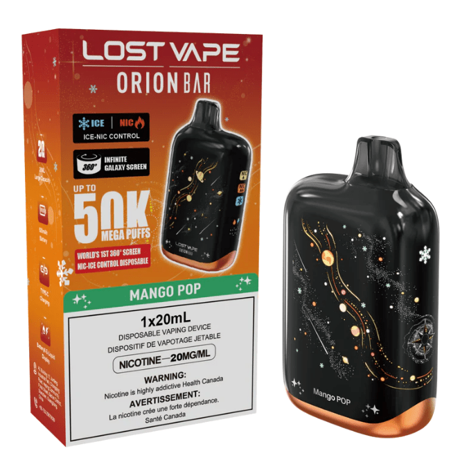 LOST VAPE ORIONBAR 50K DISPOSABLE - variant_title - Nicotine Strength: option1_value - Inspired Vapor Company