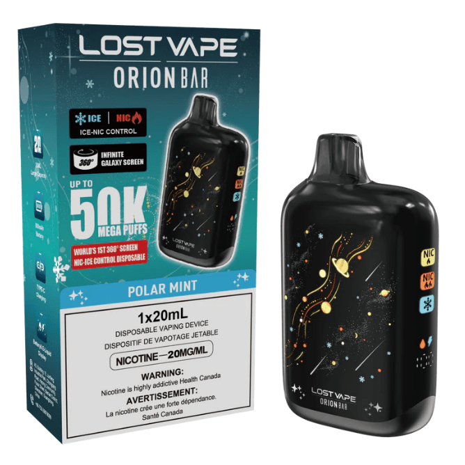 LOST VAPE ORIONBAR 50K DISPOSABLE - variant_title - Nicotine Strength: option1_value - Inspired Vapor Company