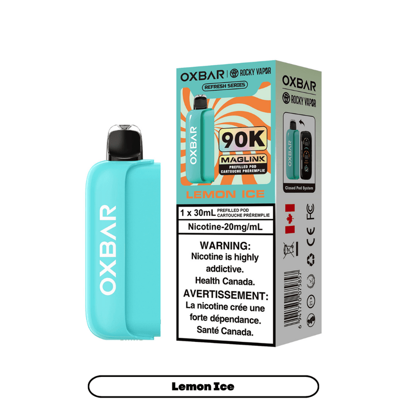 ROCKY VAPOR OXBAR MAGLINK POD (90K) - variant_title - Nicotine Strength: option1_value - Inspired Vapor Company