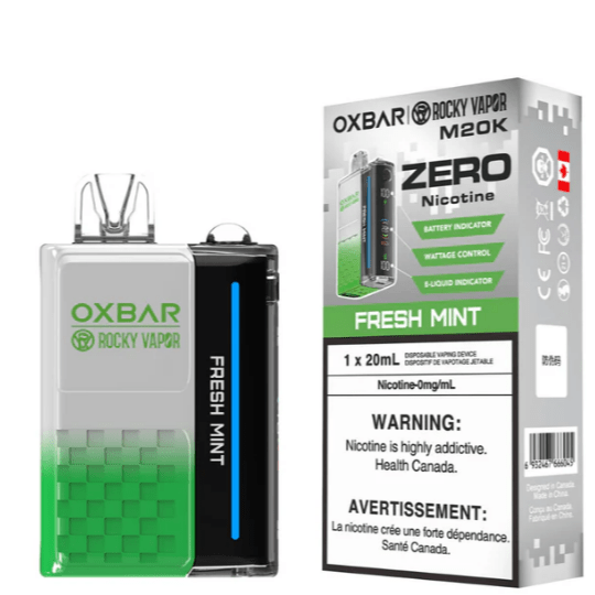 ROCKY VAPOR OXBAR M20K NICOTINE FREE - variant_title - Nicotine Strength: option1_value - Inspired Vapor Company