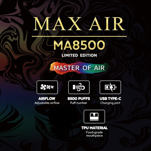 MR FOG MAX AIR 8500