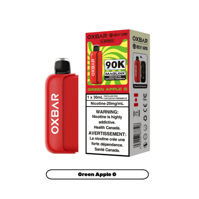 ROCKY VAPOR OXBAR MAGLINK POD (90K) - variant_title - Nicotine Strength: option1_value - Inspired Vapor Company