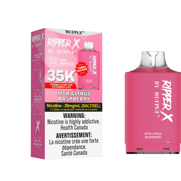 RUFPUF RIPPER X POD (35k) - variant_title - Nicotine Strength: option1_value - Inspired Vapor Company