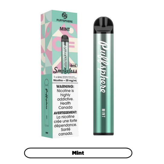PUFFSPHERE SMOKELESS DISPOSABLE