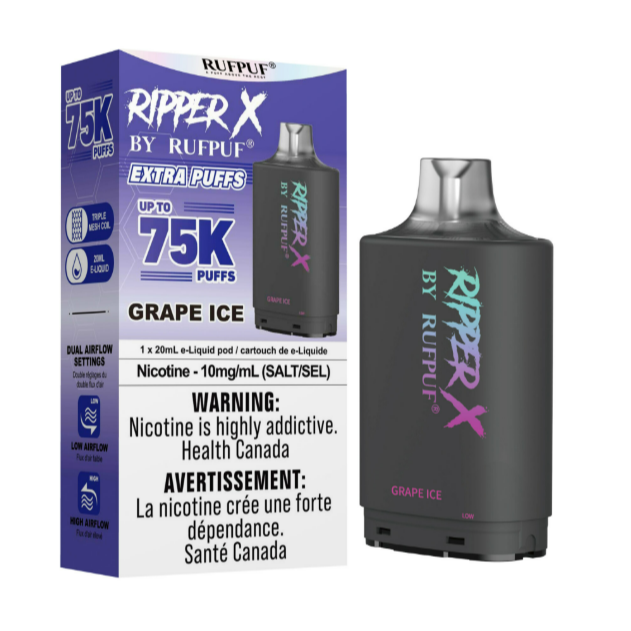RUFPUF RIPPER X POD 10MG (75K)