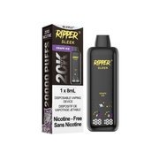 RIPPER SLEEK DISPOSABLE - ZERO NICOTINE (20K) - variant_title - Nicotine Strength: option1_value - Inspired Vapor Company