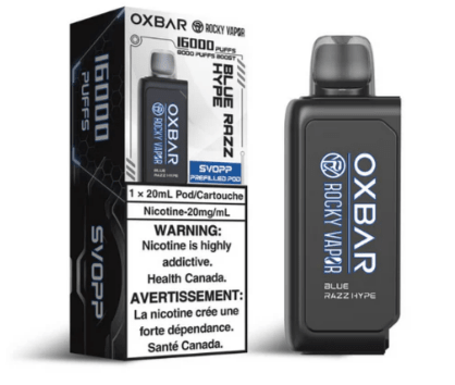 ROCKY VAPOR OXBAR SVOPP DISPOSABLE POD IVC ROCKY VAPOR OXBAR SVOPP DISPOSABLE POD IVC