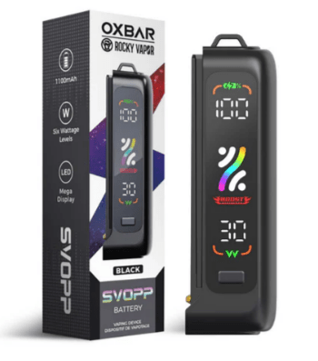 ROCKY VAPOR OXBAR SVOPP 1100MAH BATTERY - variant_title - Nicotine Strength: option1_value - Inspired Vapor Company