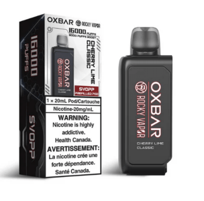 ROCKY VAPOR OXBAR SVOPP DISPOSABLE POD - variant_title - Nicotine Strength: option1_value - Inspired Vapor Company
