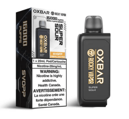 ROCKY VAPOR OXBAR SVOPP DISPOSABLE POD - variant_title - Nicotine Strength: option1_value - Inspired Vapor Company