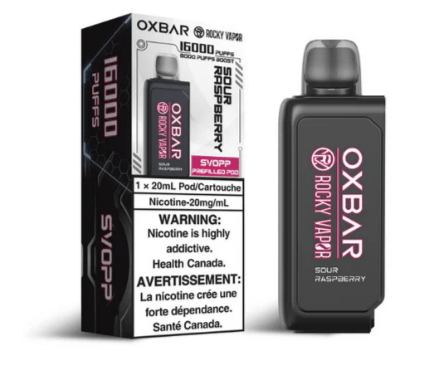 ROCKY VAPOR OXBAR SVOPP DISPOSABLE POD IVC ROCKY VAPOR OXBAR SVOPP DISPOSABLE POD IVC