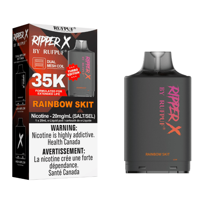 RUFPUF RIPPER X POD (35k) - variant_title - Nicotine Strength: option1_value - Inspired Vapor Company