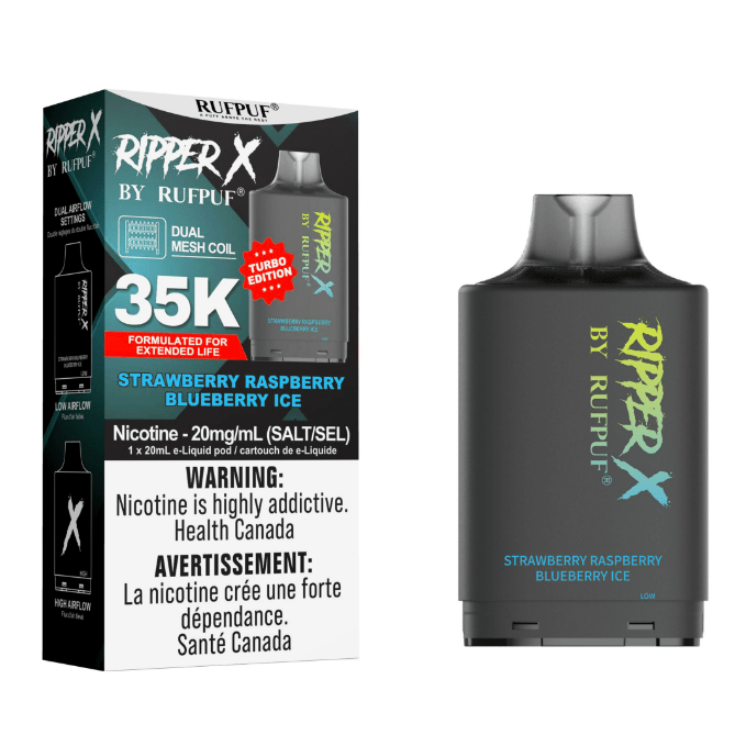 RUFPUF RIPPER X POD (35k) - variant_title - Nicotine Strength: option1_value - Inspired Vapor Company