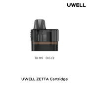 UWELL ZETTA REPLACEMENT POD (2 PACK) - variant_title - Nicotine Strength: option1_value - Inspired Vapor Company