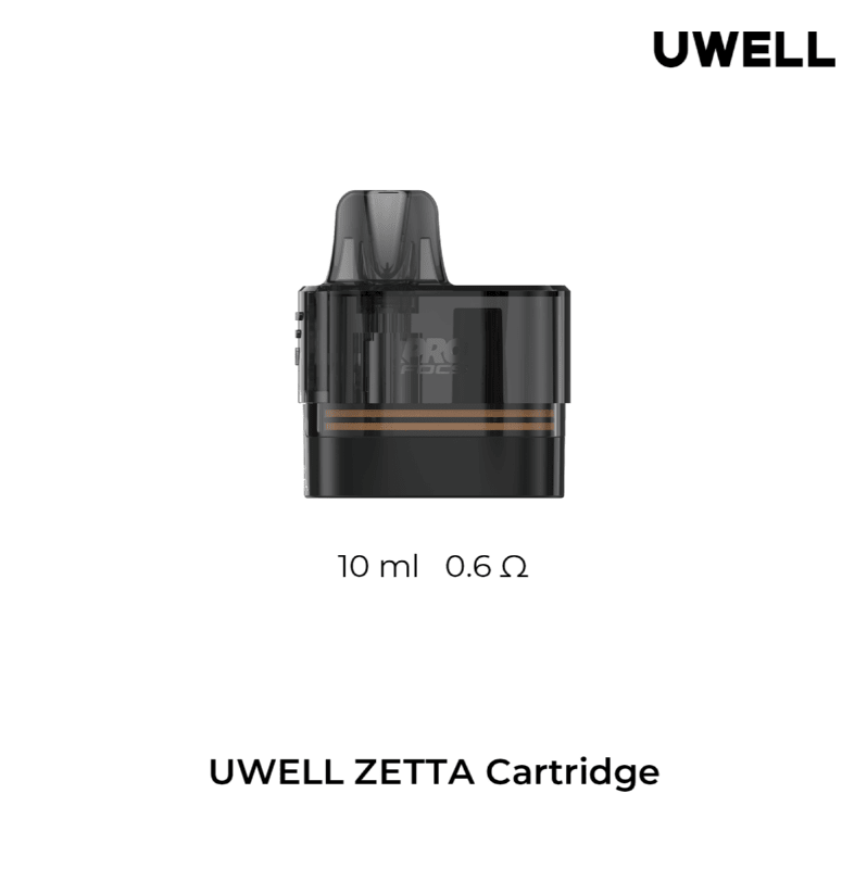UWELL ZETTA REPLACEMENT POD (2 PACK) - variant_title - Nicotine Strength: option1_value - Inspired Vapor Company