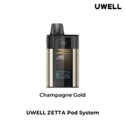 UWELL ZETTA OPEN POD KIT - variant_title - Nicotine Strength: option1_value - Inspired Vapor Company
