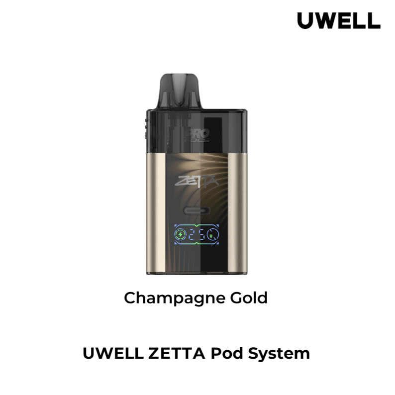 UWELL ZETTA OPEN POD KIT - variant_title - Nicotine Strength: option1_value - Inspired Vapor Company