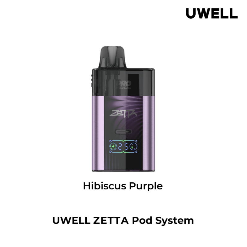 UWELL ZETTA OPEN POD KIT - variant_title - Nicotine Strength: option1_value - Inspired Vapor Company