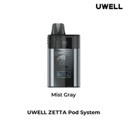 UWELL ZETTA OPEN POD KIT - variant_title - Nicotine Strength: option1_value - Inspired Vapor Company