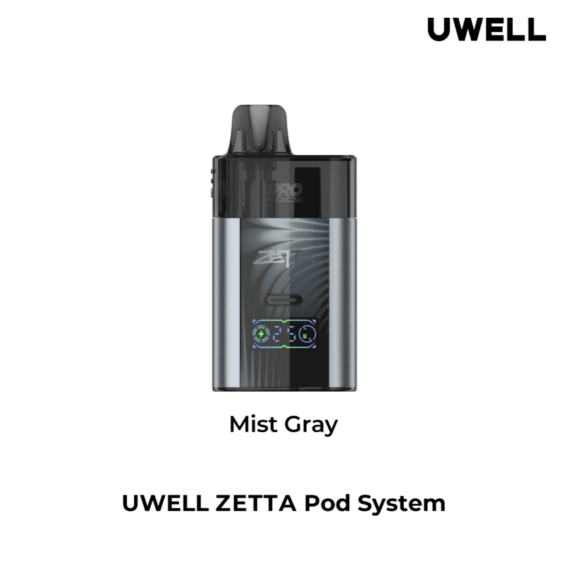 UWELL ZETTA OPEN POD KIT - variant_title - Nicotine Strength: option1_value - Inspired Vapor Company