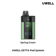UWELL ZETTA OPEN POD KIT - variant_title - Nicotine Strength: option1_value - Inspired Vapor Company