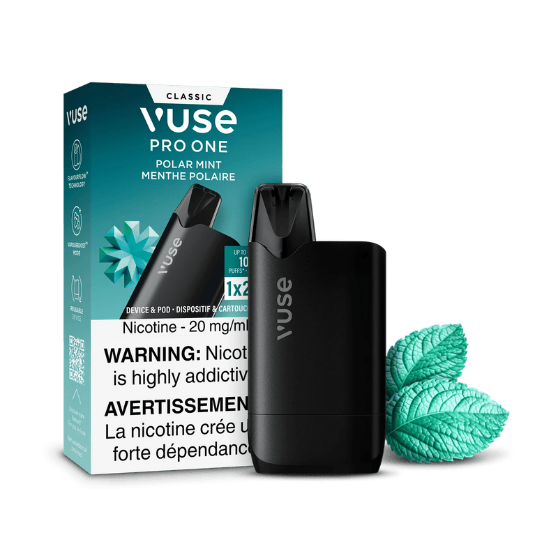 VUSE PRO ONE POLAR MINT - variant_title - Nicotine Strength: option1_value - Inspired Vapor Company