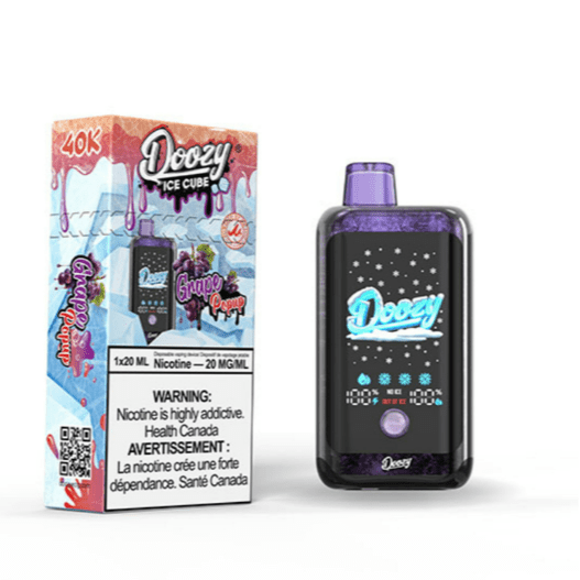 DOOZY ICE CUBE DISPOSABLE (40K) - variant_title - Nicotine Strength: option1_value - Inspired Vapor Company