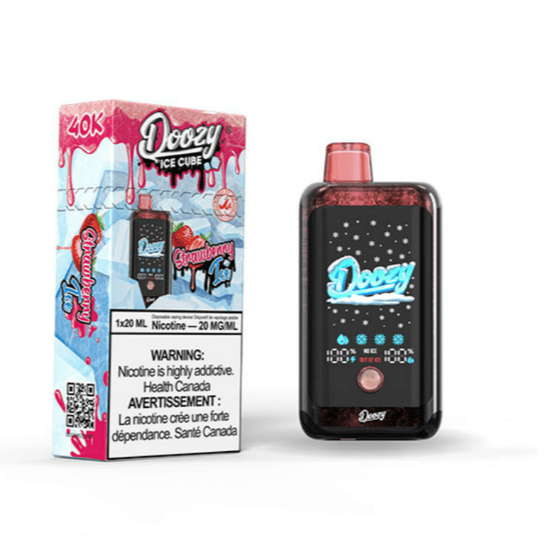 DOOZY ICE CUBE DISPOSABLE (40K) - variant_title - Nicotine Strength: option1_value - Inspired Vapor Company