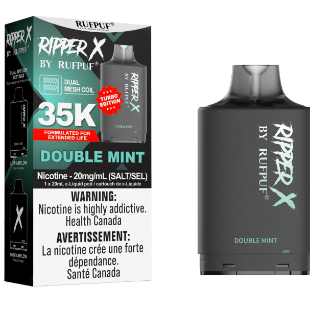RUFPUF RIPPER X POD (35k) - variant_title - Nicotine Strength: option1_value - Inspired Vapor Company