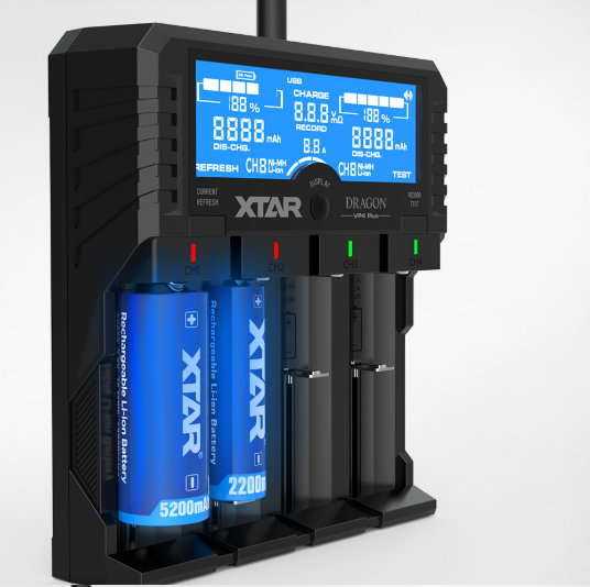 XTAR DRAGON VP4 PLUS CHARGER