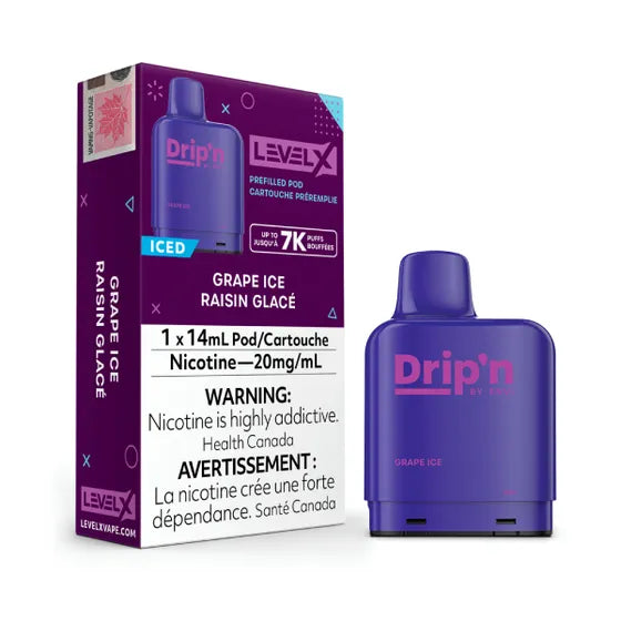 LEVEL X DRIP'N PODS (7000 PUFFS) *LAST CALL*