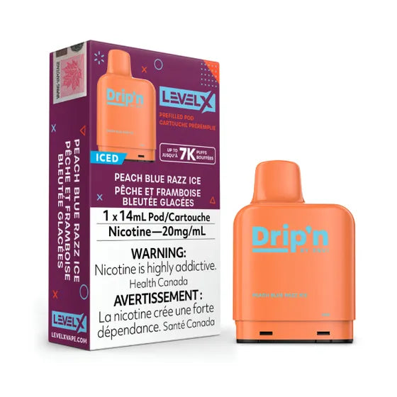 LEVEL X DRIP'N PODS (7000 PUFFS)