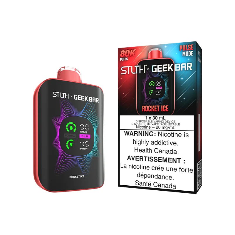 STLTH X GEEK BAR DISPOSABLE (80K) - variant_title - Nicotine Strength: option1_value - Inspired Vapor Company