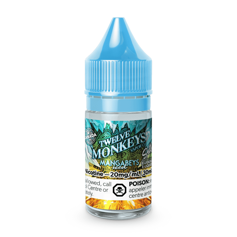 12 MONKEYS: ICE AGE SALTS (30ml) - variant_title - Nicotine Strength: option1_value - Inspired Vapor Company